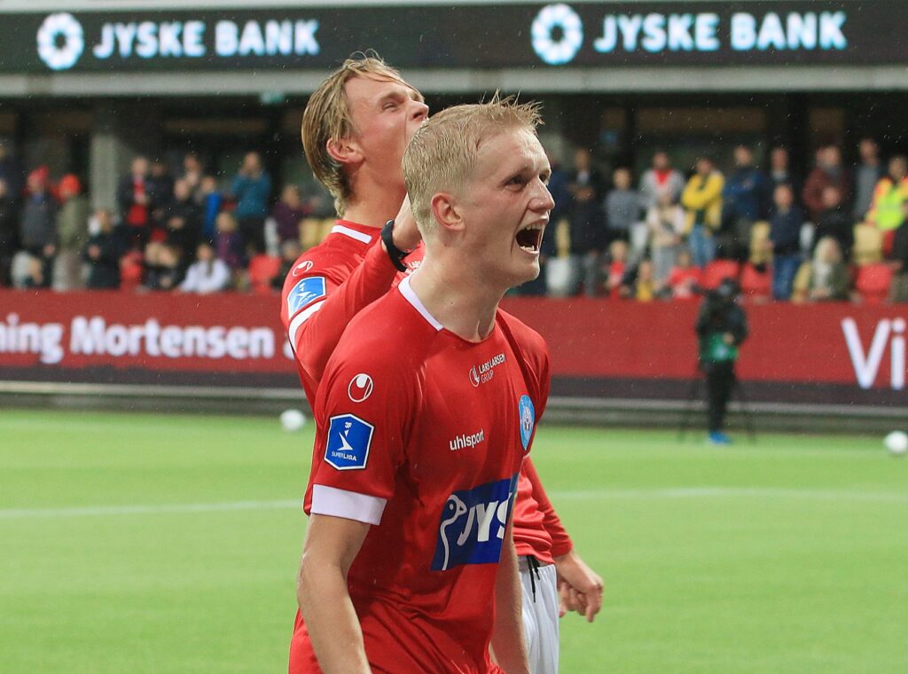 Foto:Ulla Myrhøj
Gustav Dahls sidste kamp for Silkeborg IF