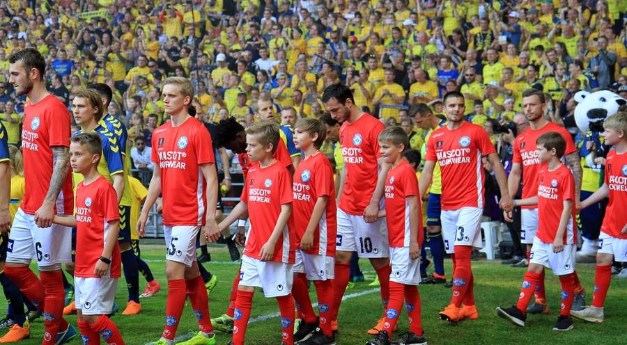 Foto:Ulla Myrhøj
Gustav Dahls i kamp for Silkeborg IF mod Brøndby IF, pokalfinalen 2018