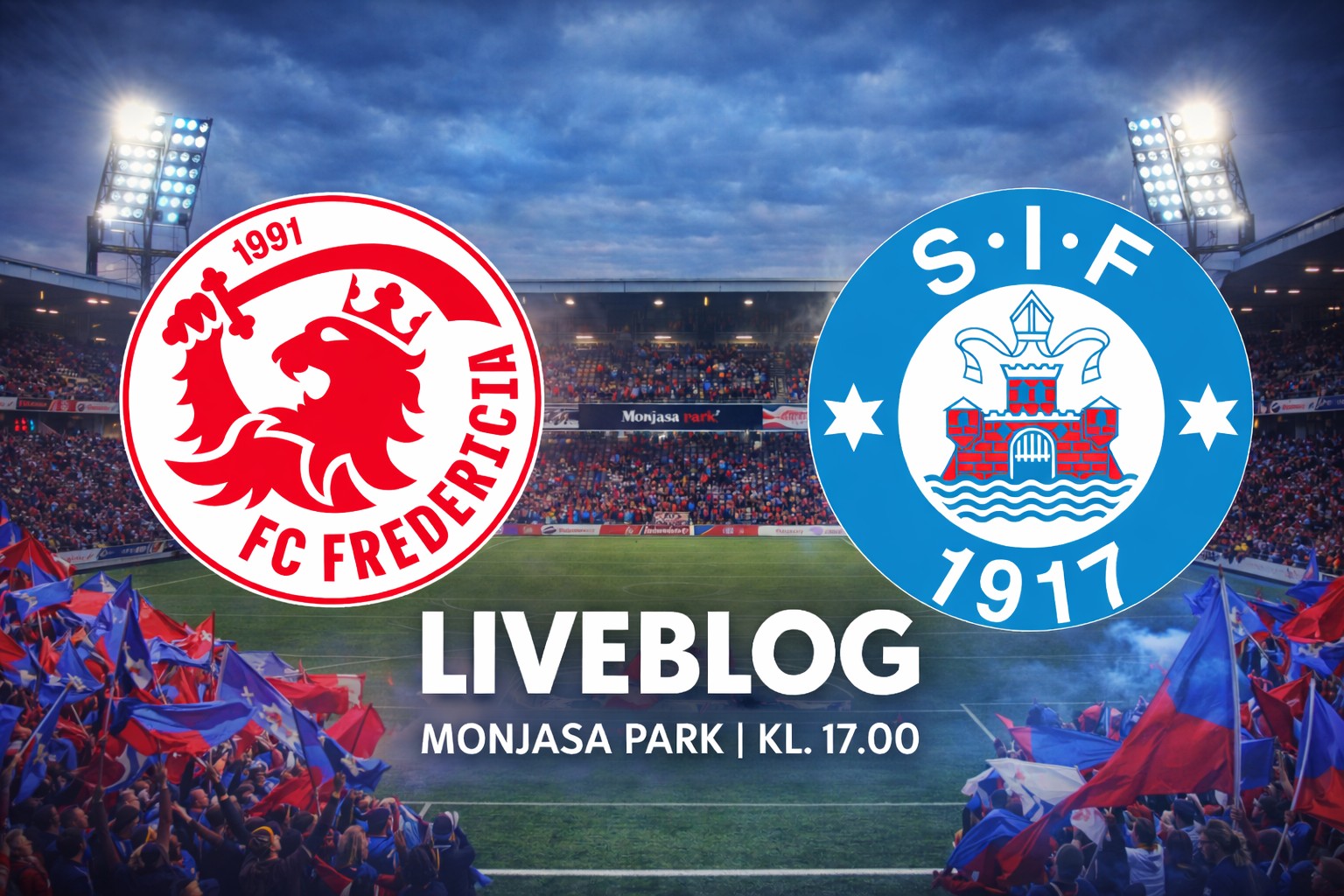 Liveblog: Følg skæbnekampen i Fredericia direkte på SIF4ever.dk